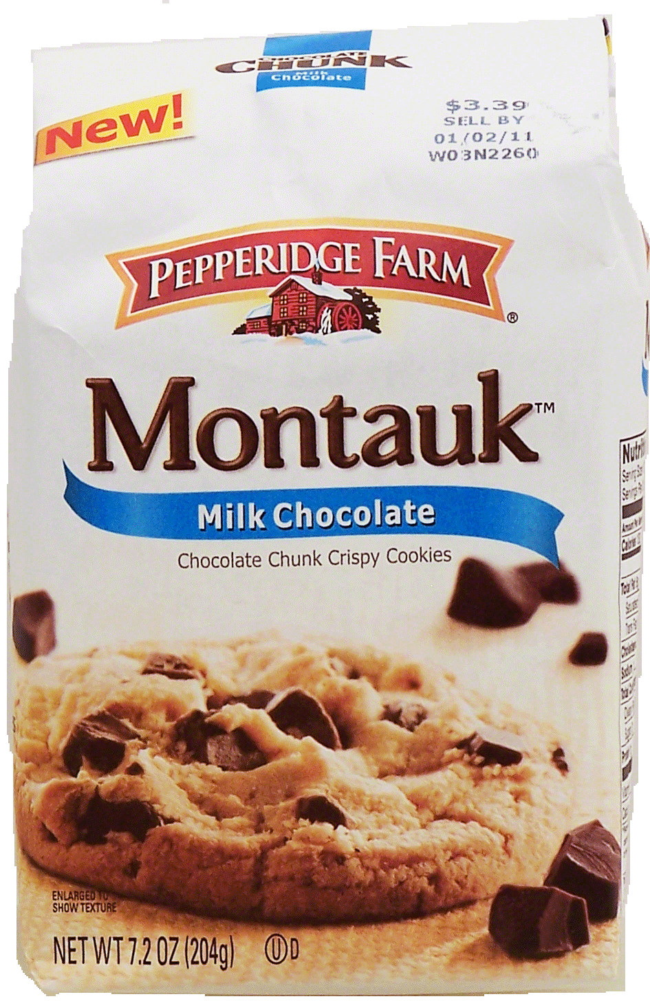 Pepperidge Farm Soft Baked Montauk; milk chocolate chunk cookies Full-Size Picture